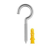 VANFLY Kit 35 Pezzi in Acciaio Inossidabile 304, Ganci a Vite per Soffitto, Casa, Ufficio e Uso Esterno, Autofilettanti (5,1 cm)