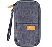 VanFn Portafoglio da viaggio per passaporto di famiglia, blocco RFID, organizer per documenti da viaggio, impermeabile, custodia per passaporto, uomini e donne, per carta d'identità, carte di credito,