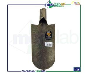 Vanga Ortolano Ovale In Metallo Forgiato 16,3 x 15 x H 40 Cm