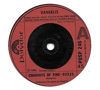 Vangelis - VANGELIS Chariots Of Fire 7" Single