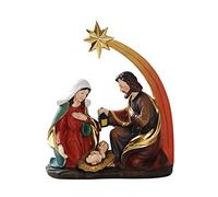 Vangelo cattolico Sacro Set Elegante Sacra Famiglia Figure Gesù Nascita Forniture della Chiesa e Decorazione religiosa Arte della resina di alta qualità per la casa e il regalo