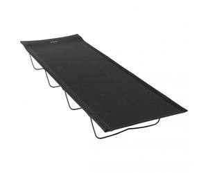 Vango - Hush Campbed - Letto da campeggio 202 x 130 x 20 cm - Double nero