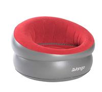 Vango - Inflatable Donut Flocked Chair - Sedia da campeggio grigio/rosso