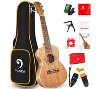Vangoa Ukulele Tenore 26 pollici in Mogano Vintage Hawaii Uke Acustico con kit per principianti Studenti Adulti con Borsa