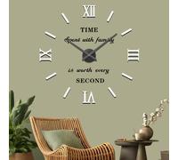 Vangold Orologio da parete di design per chiesa (colore bianco)