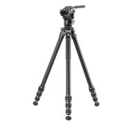 Vanguard Alta Pro 3VL 264AV14 - Treppiede video in alluminio, testa a sfera Veo PV-14 e base di livellamento