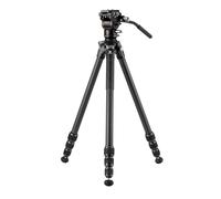 Vanguard Alta Pro 3VL 264CV14 - Treppiede video in carbonio, testa Veo PV-14 e base di livellamento
