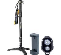 Vanguard Veo 2S AM-234TR - Monopiede in alluminio con piede retrattile
