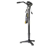 VANGUARD VEO 2S AM-264TV Monopiede con VEO 2 PH-13 Video Panhead, Nero/Grigio