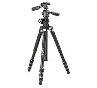 Vanguard VEO 3T+ 234AP - Treppiede in alluminio decentrato e pieghevole con testa girevole a 3 vie