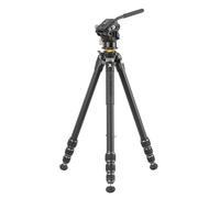 Vanguard Treppiede in alluminio Veo 5 264AV14 – 4 sezioni, testa video fluida VEO PV-14