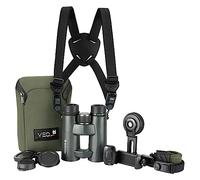 VANGUARD Veo HD2 1042BDL - Kit binocolo ED 10x42 con imbracatura e accessori