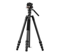 Vanguard Vesta GO 234CV10 - Treppiede da viaggio in carbonio, testa video