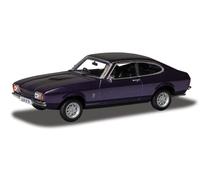 VANGUARDS 1/43 MODELLINO AUTO STATICO FORD CAPRI MK2 1.6 GT VIOLA SCALA 1:43