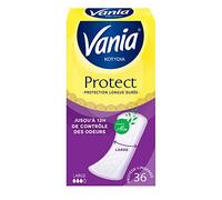 Vania Kotydia - 36 proteggi-slip Protect+, Large con Aloe Vera