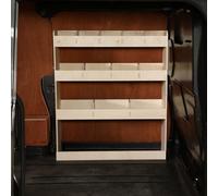 VANIFY - Scaffali per Furgone Ford Transit Custom L1 2012+ Estantería delantera para El lado del Conductor