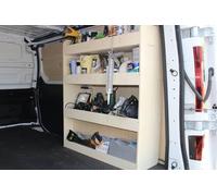 VANIFY - Scaffali per Furgone Opel VIVARO L2 2014-19 Estantería trasera para El lado del pasajero