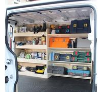 VANIFY - Scaffali per Furgone Renault TRAFIC L1 2015+ Caja de herramientas y estantería trasera