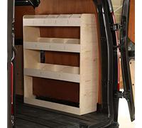 VANIFY - Scaffali per Furgone Volkswagen Transporter T5 T6 L1 2003+ Estantería trasera para El lado del pasajero