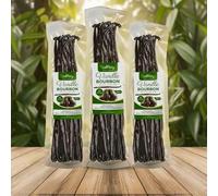 Vaniglia Borbone del Madagascar - 15 baccelli Premium 20 cm - qualità gourmet, alta umidità, aroma ricco e naturale - baccelli freschi SoaVany per pasticceria, rum organizzato, dessert