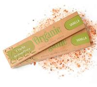 Vaniglia Incenso Masala Organic Goodness 2x - Naturale, 100% Ecologico, Fatto a Mano in India, Sostenibile - Cartone Riciclato - Song of India