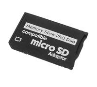 Vaniika Adattatore per memory stick compatibile con convertitore di schede MagicGate da Micro SD a PRO Duo, strumenti da TF a MS per fotocamera Handycam Sony Playstation portatile