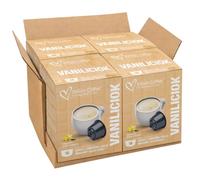 VANILCIOK, CIOCCOLATA BIANCA E VANIGLIA (64 Capsule) per Nescafé Dolce Gusto, 4 Confezioni da 16 Capsule, Bevanda Cremosa con Note di Vaniglia, Gusto Dolce e Delicato