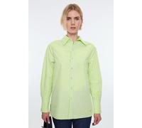 Vanilia Cotton Poplin High Cuff Caterpillar Green Taglia: 36 | Magliette intime Outlet | Donna | Verde