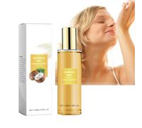 Vanilla Coconut Body Spray and Hair Mist, Nourishing Hydrating Shine Spray, Long Lasting Warm Sweet Scent, 100 ml Portable Refreshing Mist, Lightweight Travel-Size Scent for Daily Use (1PCS)