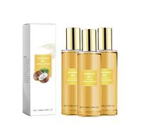 Vanilla Coconut Body Spray and Hair Mist, Nourishing Hydrating Shine Spray, Long Lasting Warm Sweet Scent, 100 ml Portable Refreshing Mist, Light Travel Size Scent for Daily Use (3PCS)