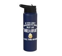 Vanilla Cupcake Apparel - Miglior divertente Cupcakes Lover Design Stainless Steel Insulated Water Bottle
