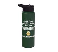 Vanilla Cupcake Apparel - Miglior divertente Cupcakes Lover Design Stainless Steel Insulated Water Bottle