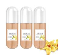 Vanilla Perfume Con Estratto di vaniglia,Vanilla Skin Eau De Parfums, Corpo & Profumo di capelli,Profumo di vaniglia,Nebbia del corpo della pelle a lunga durata,Spray profumo portatile per