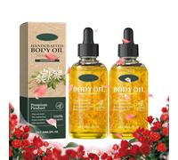 Vanilla Rose Body Oil,Handcrafted Premium Grade Oil for Skin and Hair,Nourishing Hair Care and Body Oil,Body Oils for Women,Nourishing Skin, Nails, And Hair (2 pcs)