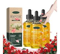 Vanilla Rose Body Oil,Handcrafted Premium Grade Oil for Skin and Hair,Nourishing Hair Care and Body Oil,Body Oils for Women,Nourishing Skin, Nails, And Hair (3 pcs)