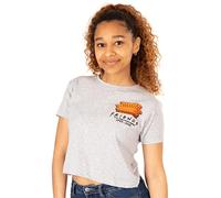 Vanilla Underground Amici T-Shirt da Donna T-Shirt Cinturn Central Perk Couch TV Show Teens Grigio T M