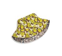 Vanilla Underground Cappello da Pescatore Reversibile Underground Shrek | Stampa Multicolore su Tutta la Superficie, Design Asino e Shrek | Accessorio Classico di Moda