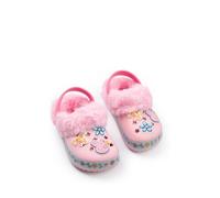 Vanilla Underground Clog con fodera in pelliccia Peppa Pig Flowers di Vanilla Underground uk5eu215 rosa