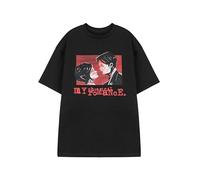 Vanilla Underground Maglietta Nera Unisex con Grafica dei Chemical Romance | Maglietta della Band Three Cheers for Sweet Revenge | Maglietta a Maniche Corte per Uomo e Donna | Merchandising