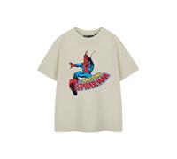 Vanilla Underground Maglietta Vanilla Underground per ragazzi Marvel Spiderman con licenza 100% cotone 134140cm crema