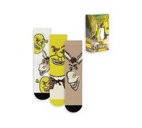 Vanilla Underground Set di calzini unisex a mezza gamba multicolore con personaggi di Shrek di Vanilla Underground (codice articolo: 3) verde