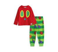 Vanilla Underground Set pigiama a maniche lunghe e gambe lunghe Vanilla Underground The Very Hungry Caterpillar 8692cm rosso