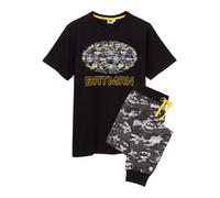 Vanilla Underground Set pigiama in cotone a maniche corte e gambe lunghe di Vanilla Underground DC Comics Batman xlarge Nero