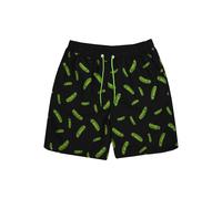 Vanilla Underground Shorts da bagno neri di Rick and Morty della Vanilla Underground small Nero