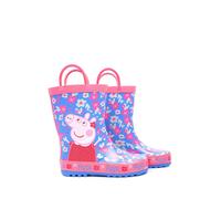 Vanilla Underground Stivali di gomma per bambini Peppa Pig Vanilla Underground con manici uk10eu28 blu