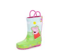 Vanilla Underground Stivali di gomma per bambini Peppa Pig Vanilla Underground con manici uk7eu24 verde