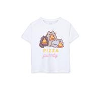 Vanilla Underground T Shirt a maniche corte Vanilla Underground Pusheen Pizza Purrty 158164cm Bianco