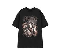 Vanilla Underground T-Shirt Unisex Nera a Maniche Corte dei Chemical Romance | Maglietta Grafica dei Black Parade | Maglietta di Merchandising della Band per Uomo e Donna