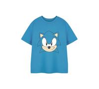 Vanilla Underground T-shirt Vanilla Underground Ragazzi Sonic The Hedgehog con licenza ufficiale 100% cotone 134140cm blu