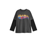 Vanilla Underground Vanilla Underground 100% Cotton Long Sleeve T-Shirt 110116cm Grigio